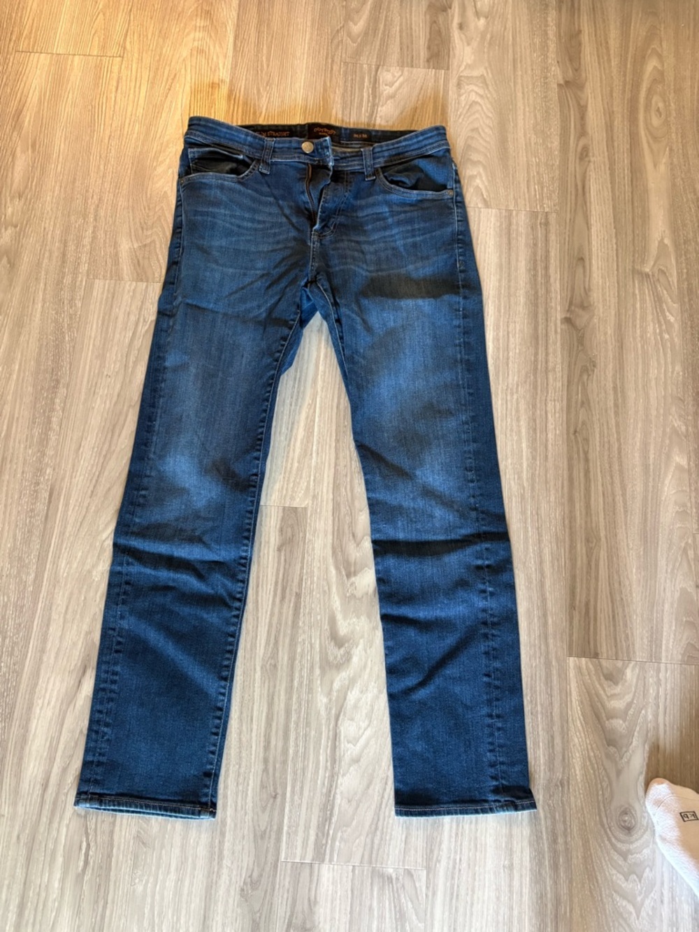 Slim Straight Dark Blue Men's Jeans